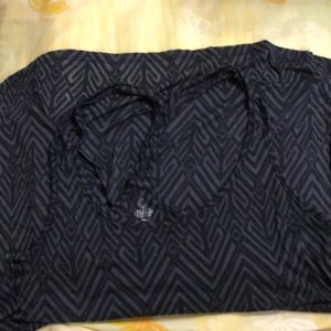 Black bathing suit cover up